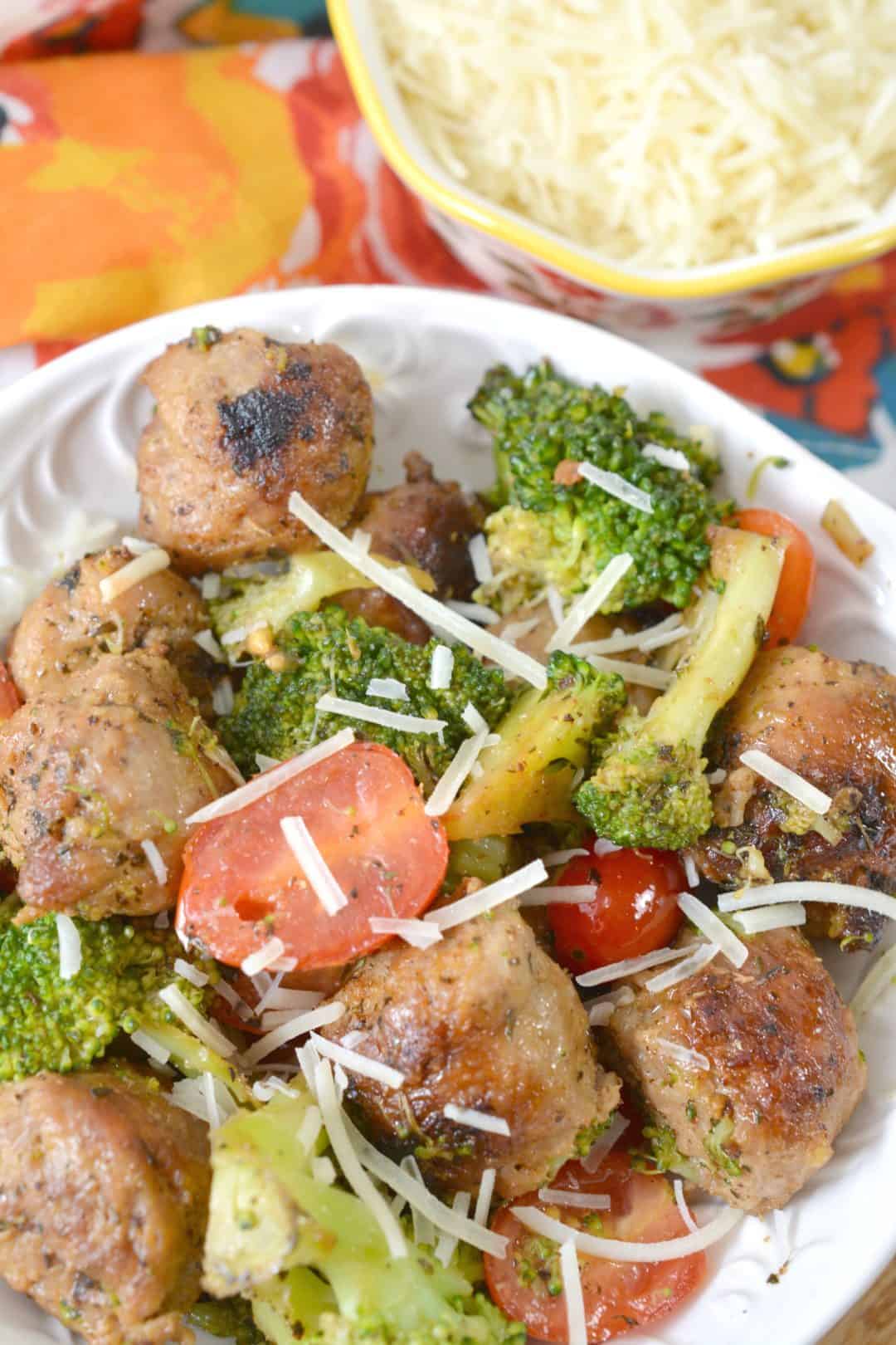 Italian Sausage Skillet Meal Easy Keto Dinner Ideas