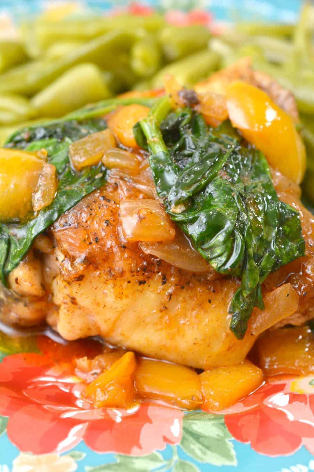 Chicken Thighs in Paprika Cream Sauce CheekyKitchen