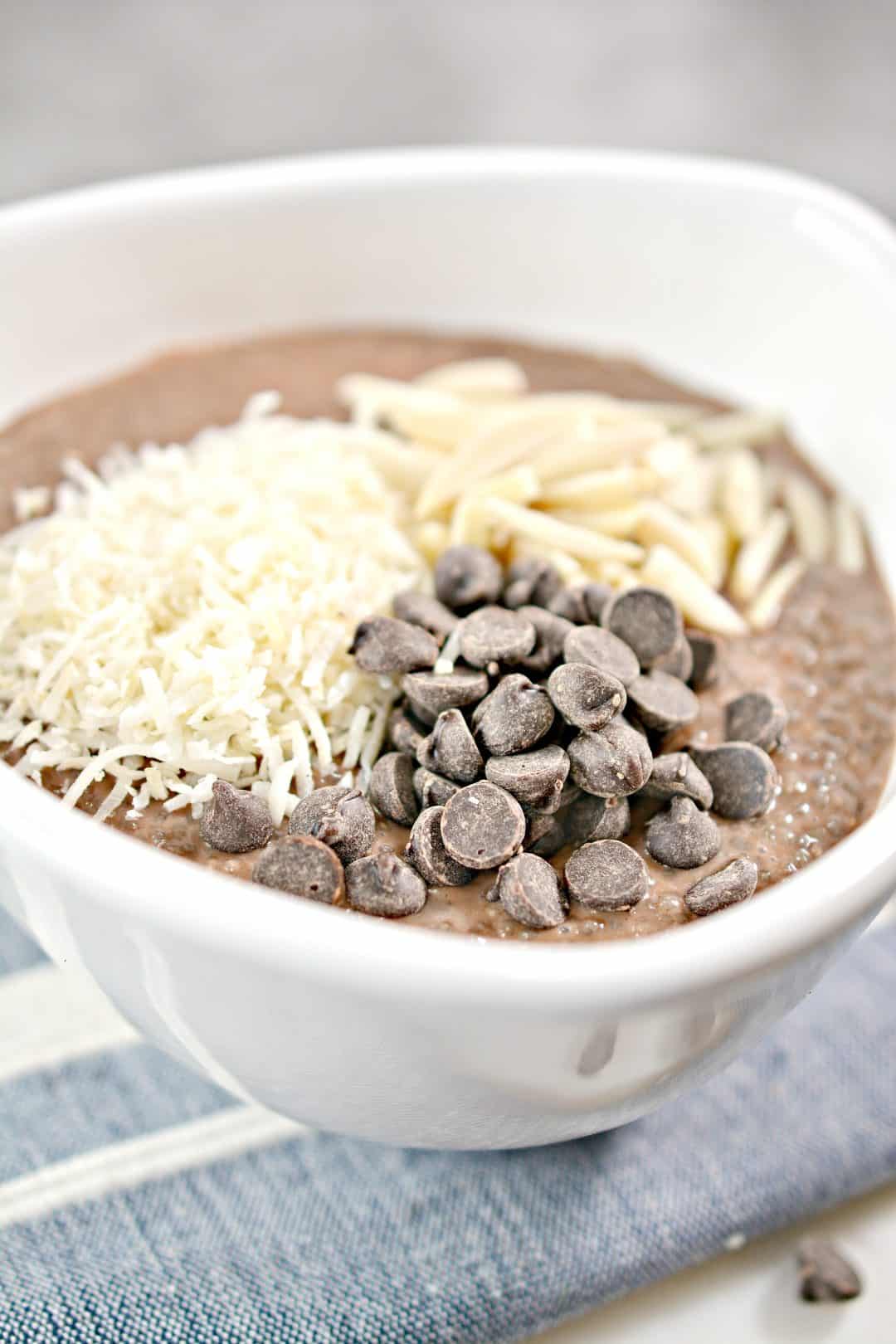 Almond Joy Chia Seed Pudding Keto Chia Pudding