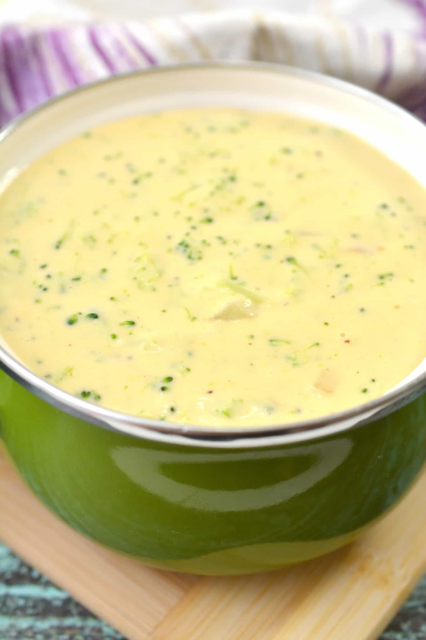 Broccoli and Cheddar Soup Keto Broccoli Cheese Soup