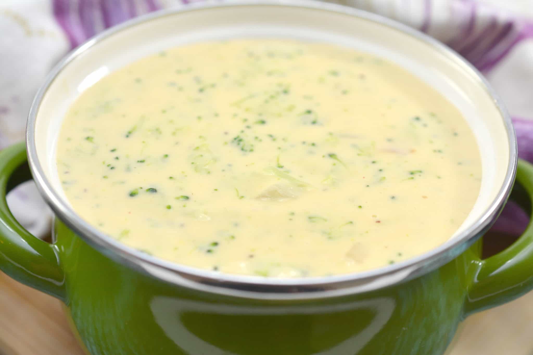 Broccoli and Cheddar Soup Keto Broccoli Cheese Soup