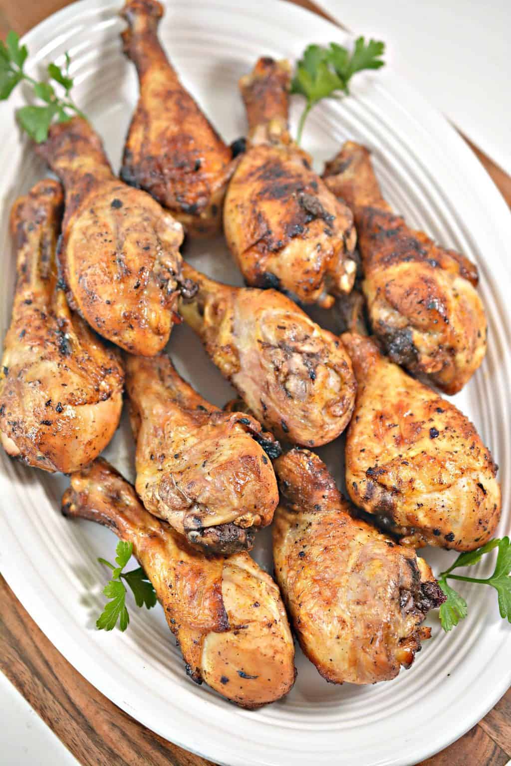 Sweet Glazed Drumsticks Easy Keto Chicken Recipe