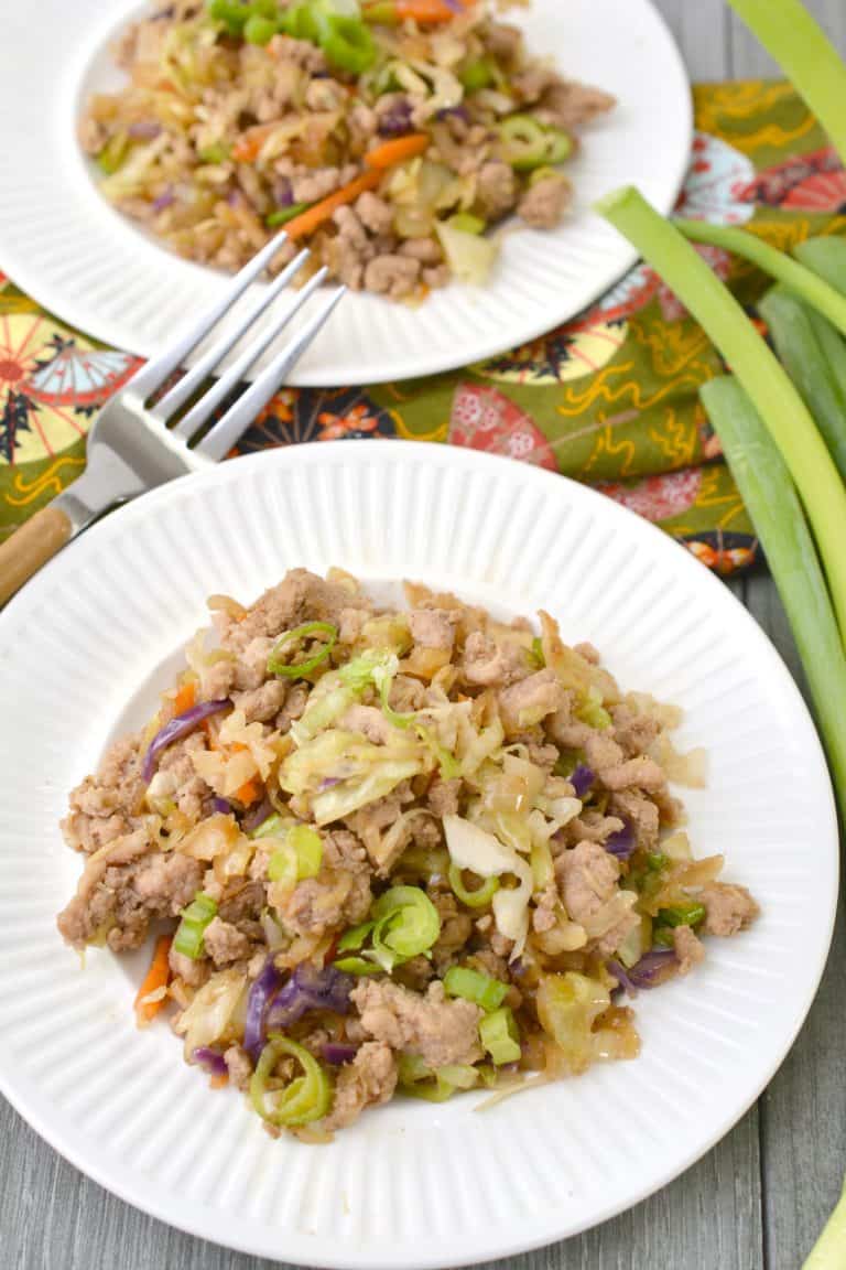 Egg Roll in a Bowl Easy Keto Chinese Recipes