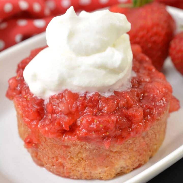 Keto Strawberry Shortcake