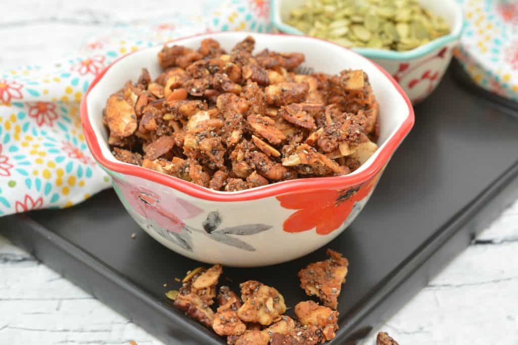Cinnamon Vanilla Granola Easy Keto Granola