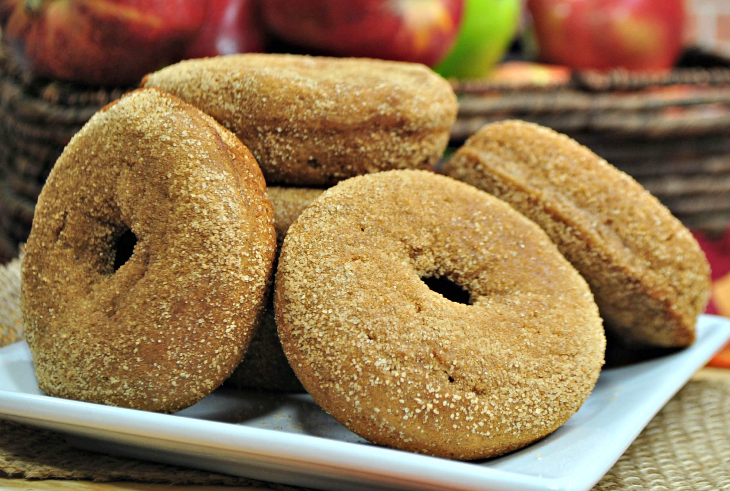 Apple Chocolate Chip Donuts