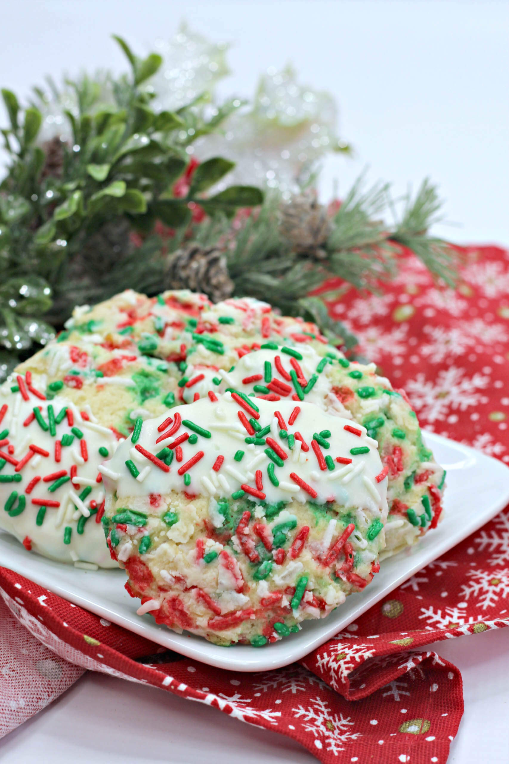 Ooey Gooey Christmas Butter Cookies