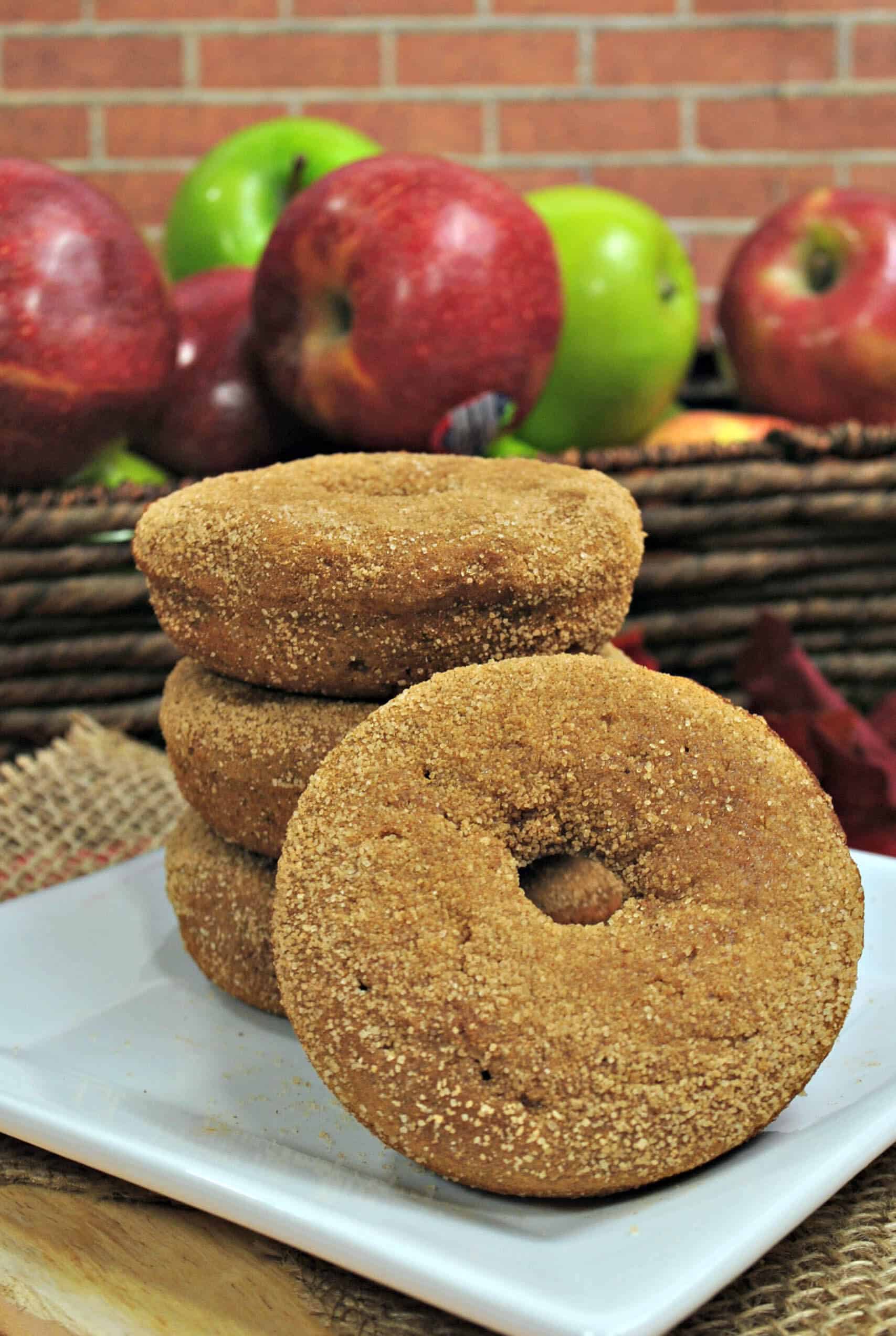 Apple Chocolate Chip Donuts