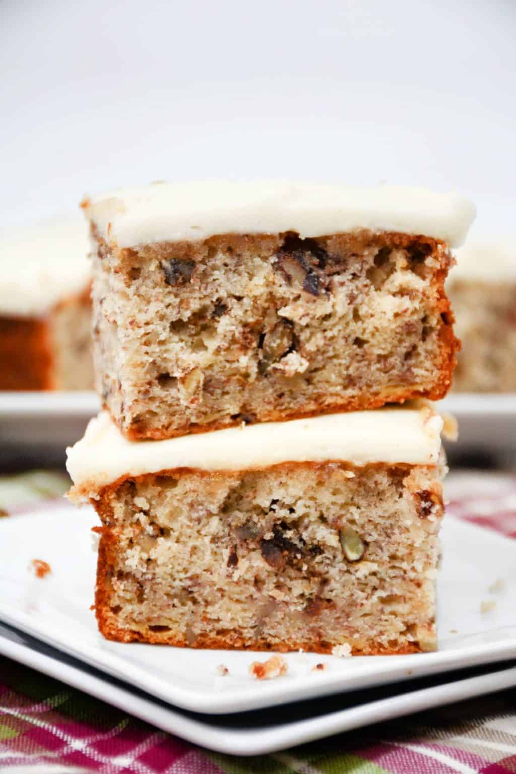 Banana Bread Brownies - CheekyKitchen