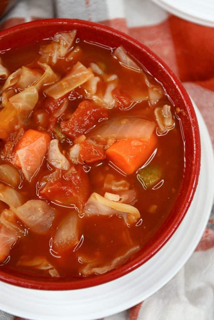 Fat Burning Cabbage Soup CheekyKitchen