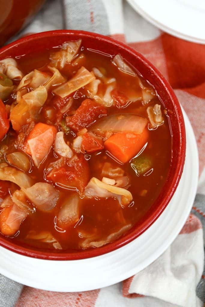 Fat Burning Cabbage Soup CheekyKitchen