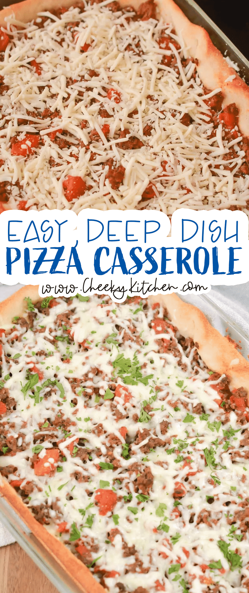 Deep Dish Pizza Casserole 