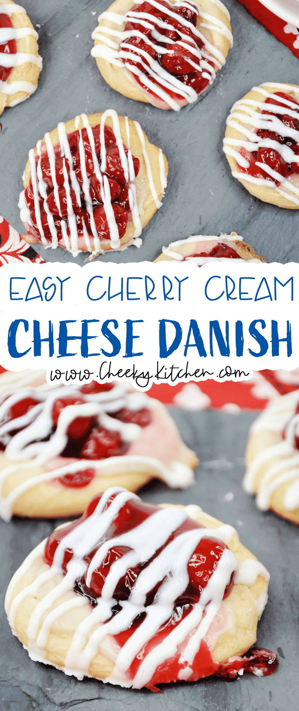 Easy Cherry Cream Cheese Danish