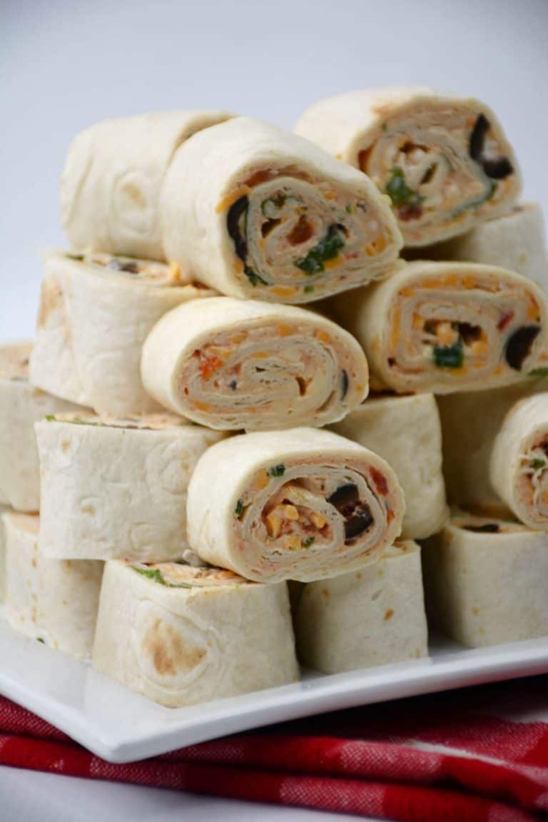 Mexican Tortilla Pinwheels - CheekyKitchen