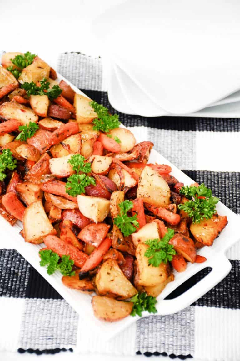 Roasted Carrots, Potatoes, and Onion CheekyKitchen