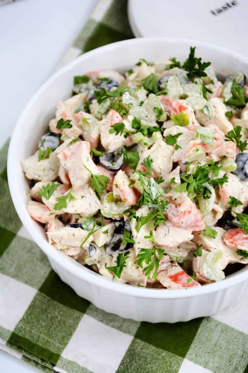 Seafood Salad - CheekyKitchen