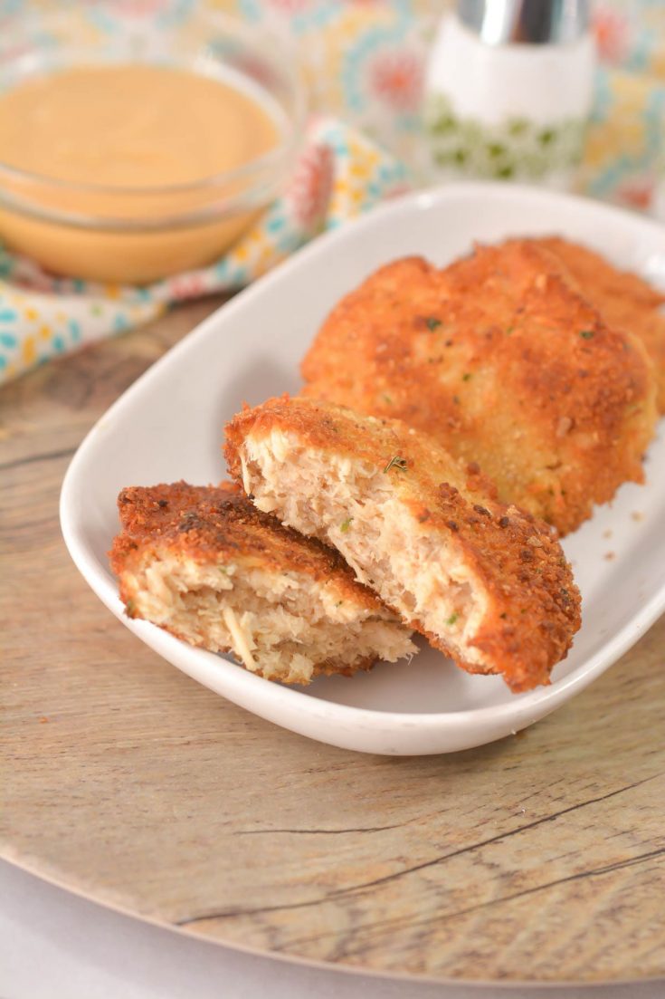 Crispy Chicken Fritters CheekyKitchen