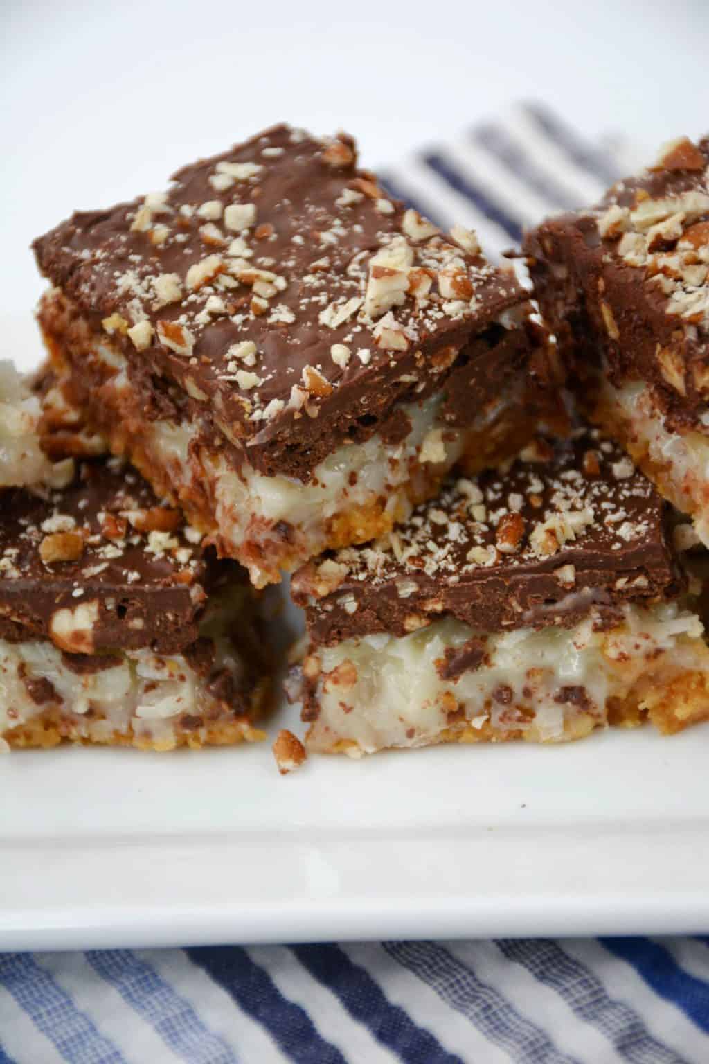 Fantasio Bars with Graham Cracker Crust CheekyKitchen
