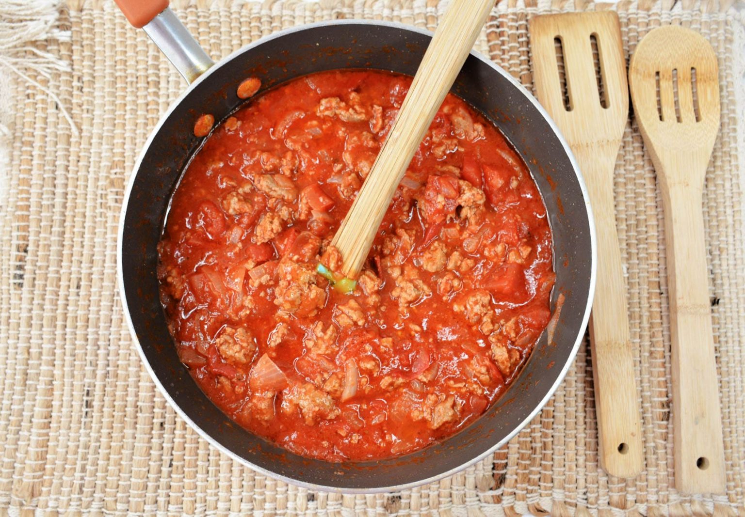 Pepperoni Pizza Casserole CheekyKitchen