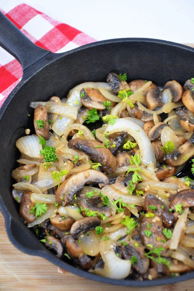 Sautéed Balsamic Mushrooms - CheekyKitchen