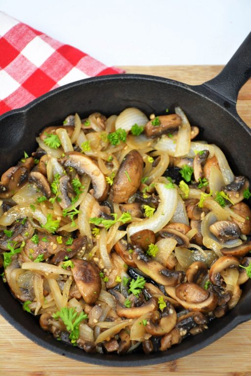 Sautéed Balsamic Mushrooms - CheekyKitchen