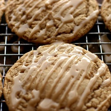 Brown Sugar Cookies with Maple Icing