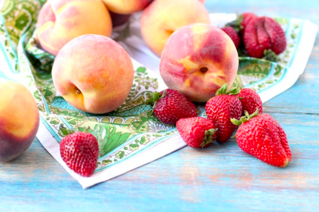 Strawberry Peach Freezer Jam