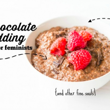 THE FASTEST HEALTHY CHOCOLATE PUDDING ON THE WEB