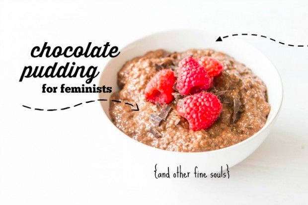 THE FASTEST HEALTHY CHOCOLATE PUDDING ON THE WEB