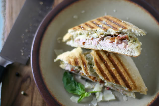 Turkey & Bacon Pesto Panini