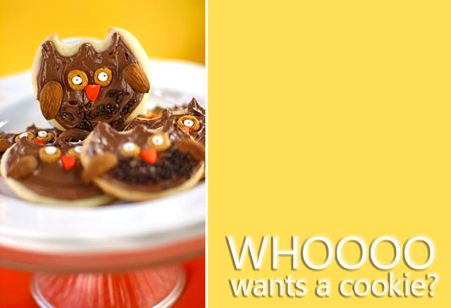 Owl Sugar Cookies