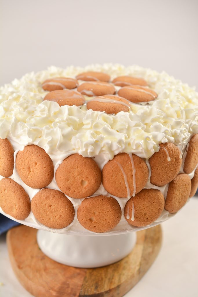 Banana Pudding Cake CheekyKitchen
