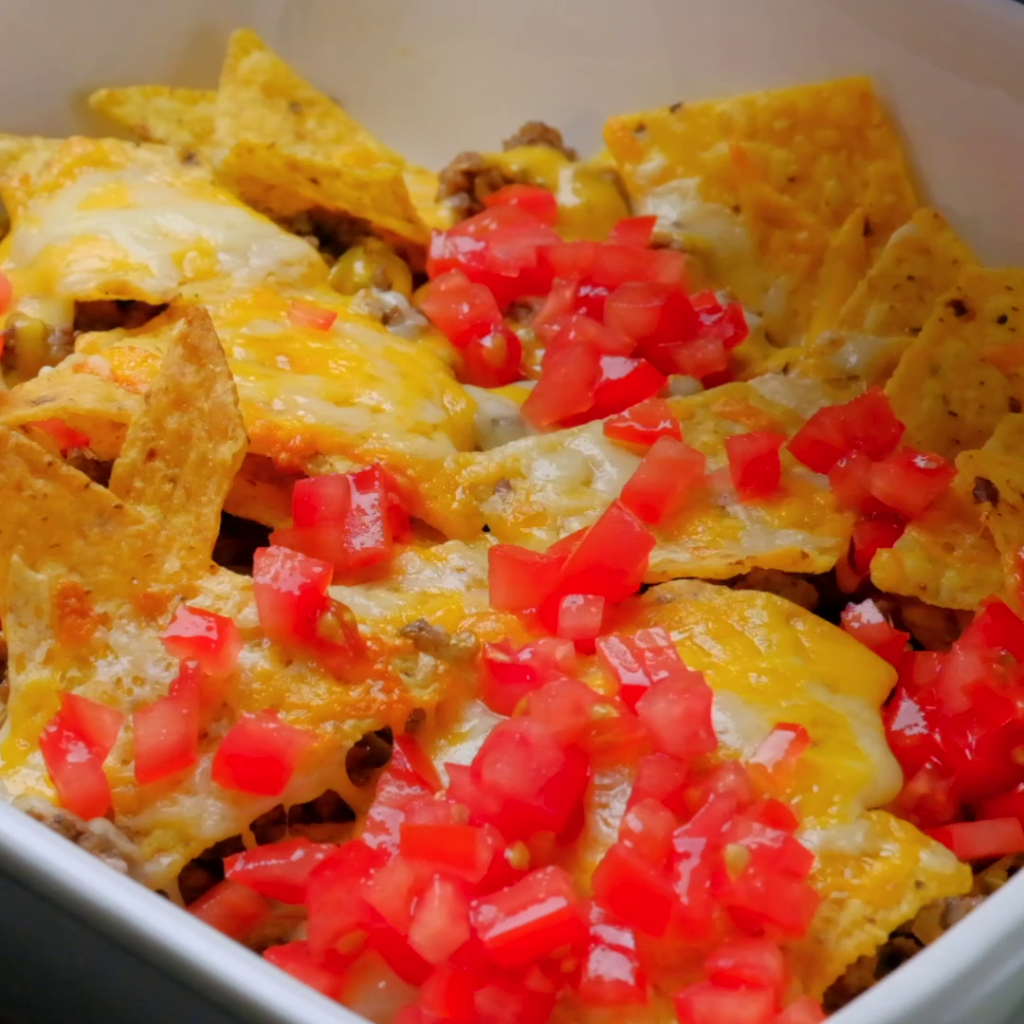 Walking Taco Casserole CheekyKitchen