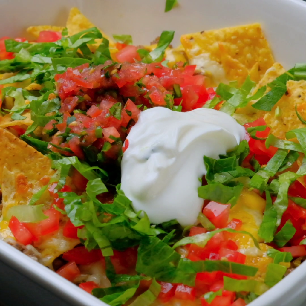 Walking Taco Casserole CheekyKitchen