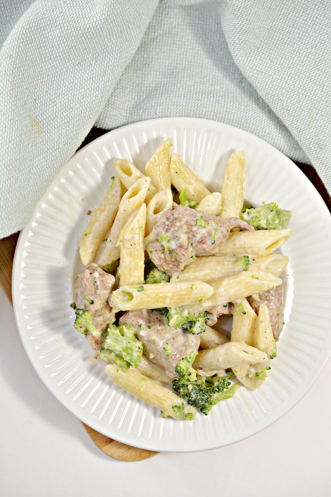 Cajun Chicken and Broccoli Alfredo CheekyKitchen