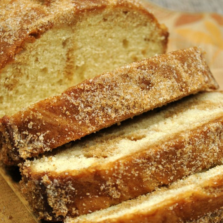 Cinnamon Sugar Donut Sweet Bread