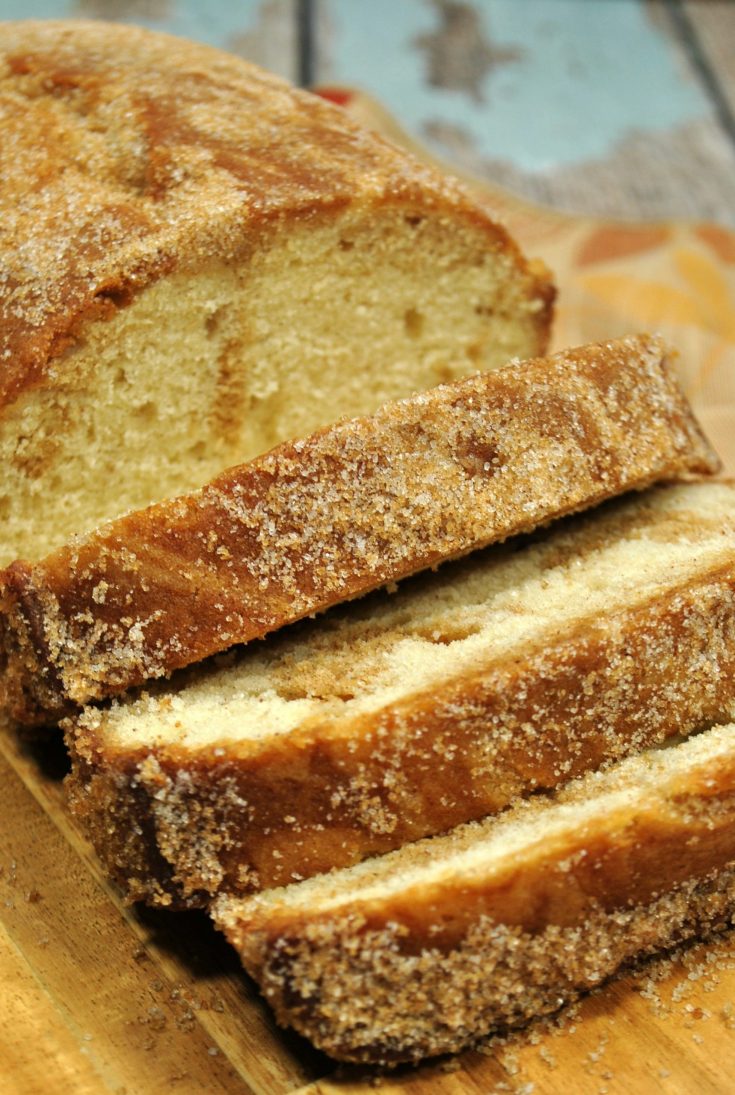 Cinnamon Sugar Donut Sweet Bread CheekyKitchen