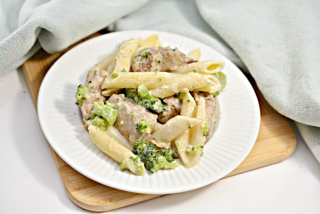 Cajun Chicken and Broccoli Alfredo CheekyKitchen