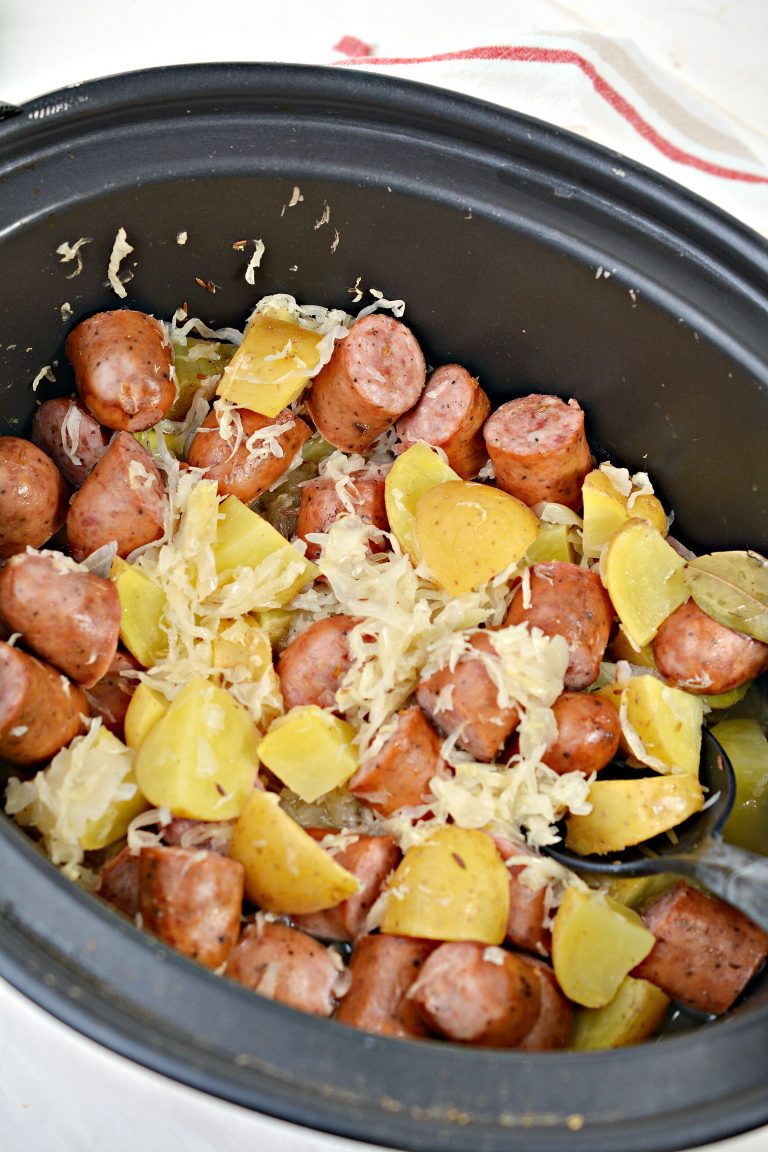 Polish Sausage, Sauerkraut, and Potatoes CheekyKitchen