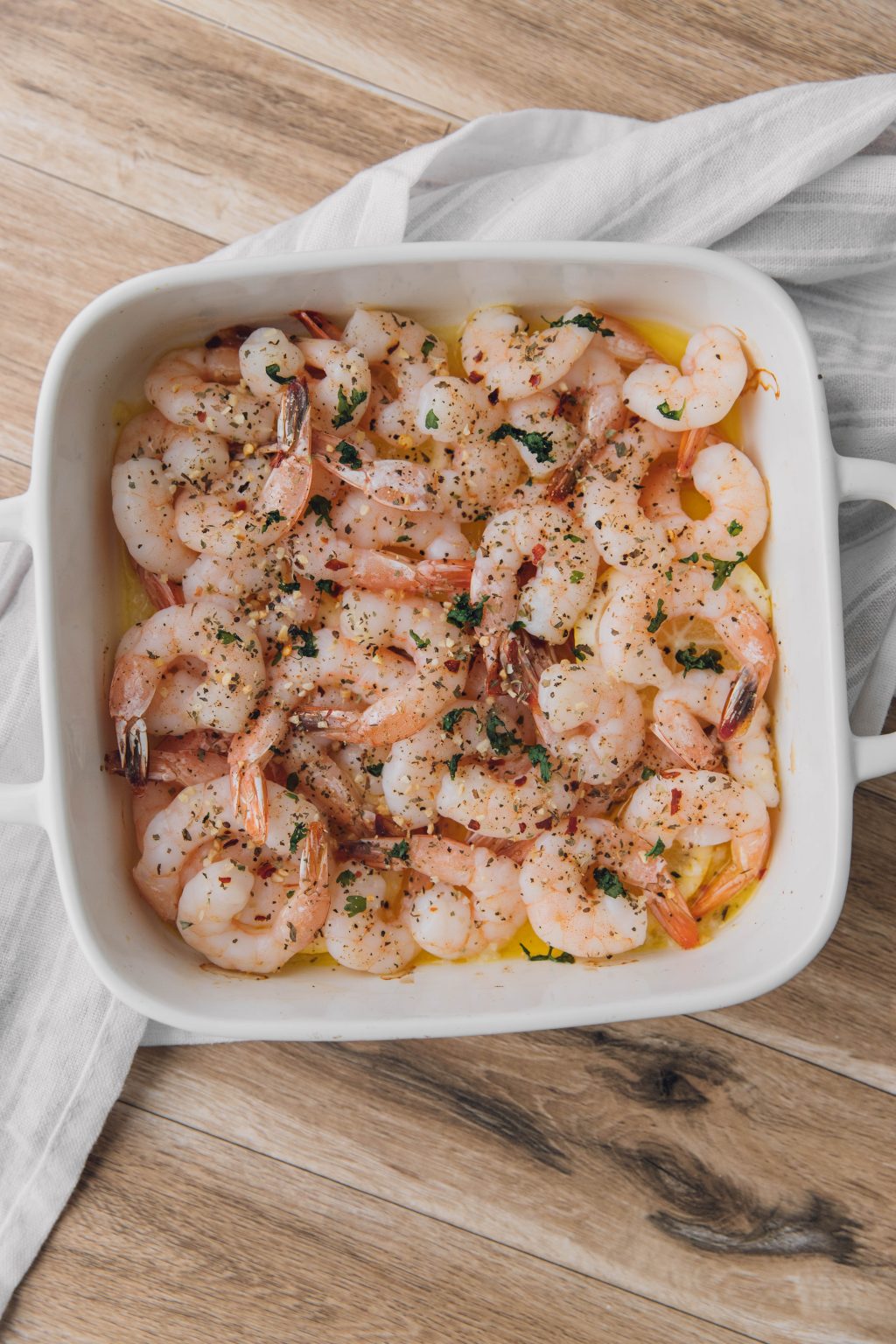 Lemon Butter Baked Shrimp CheekyKitchen