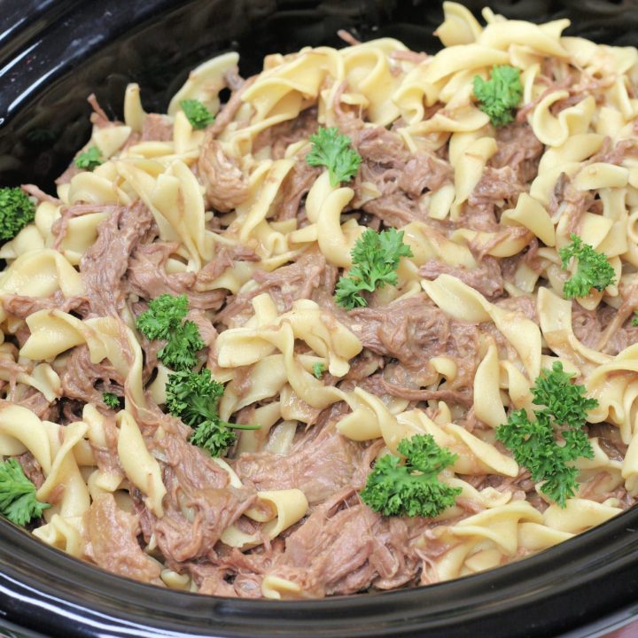 Crockpot Beef and Noodles