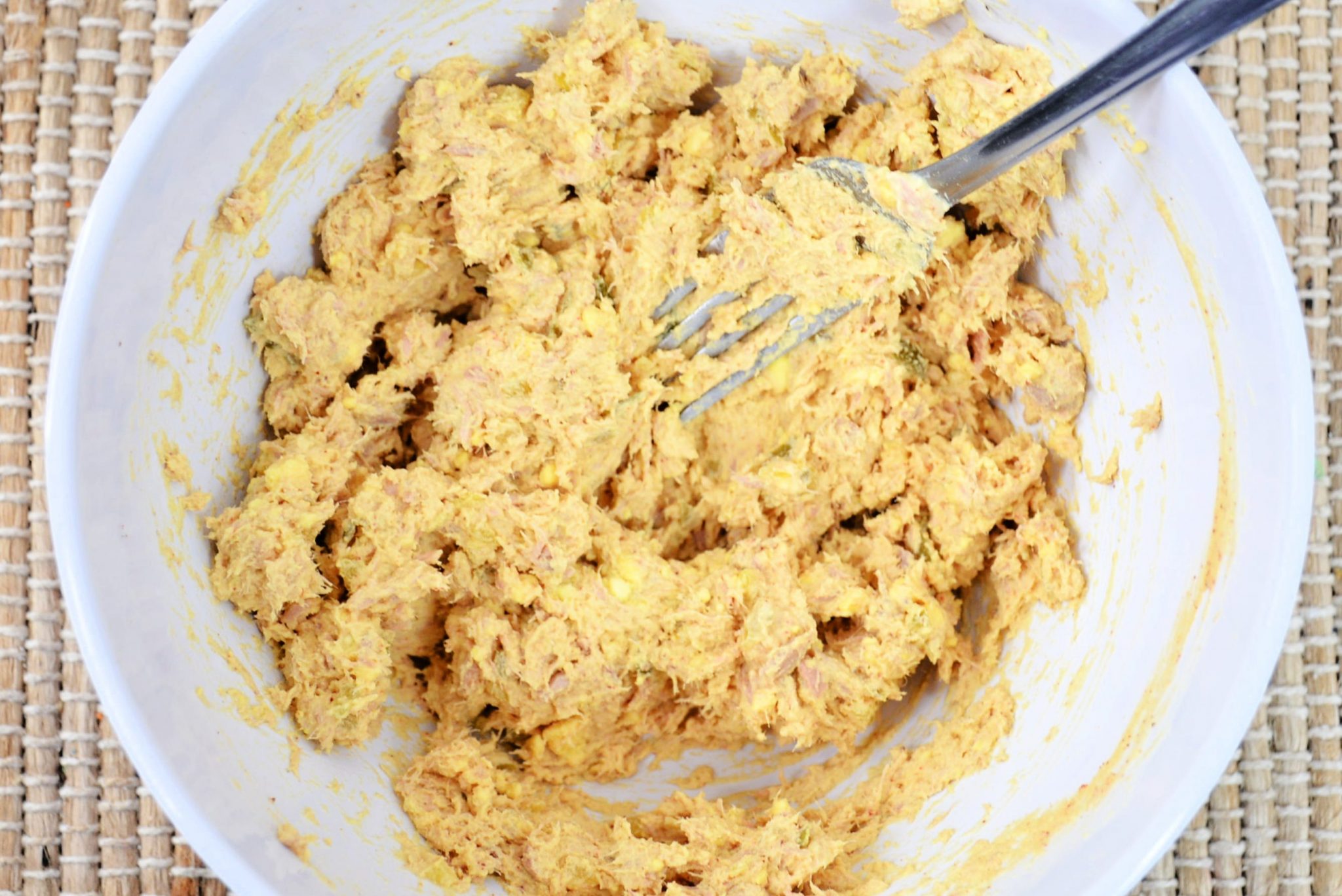 Tuna Deviled Eggs CheekyKitchen