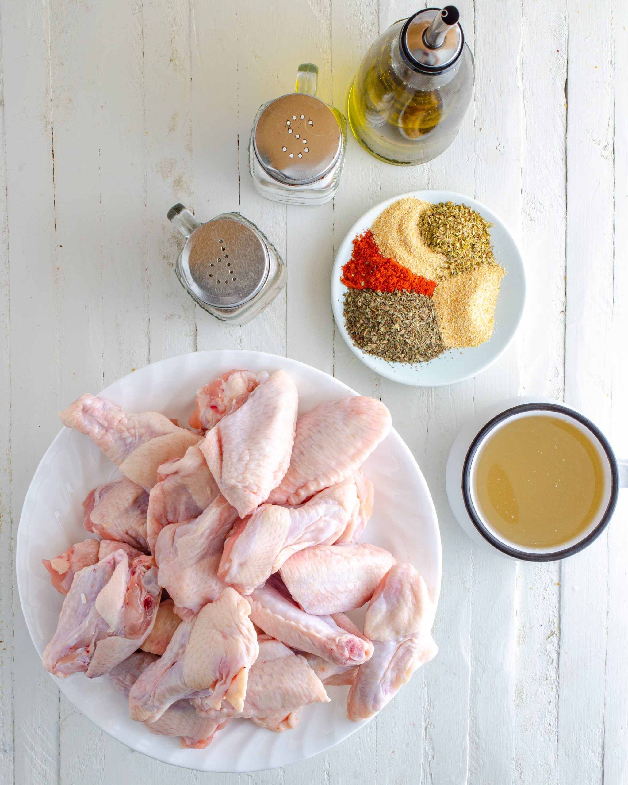 baked turkey wings ingredients