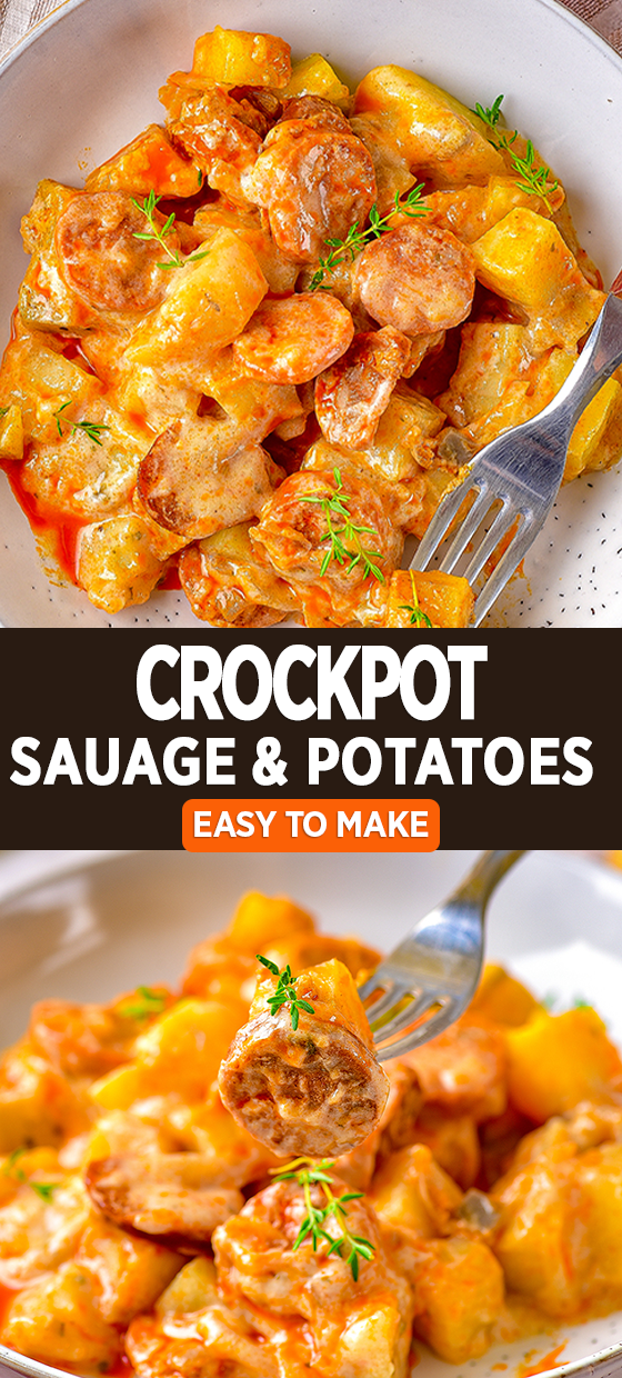 crockpot sausage and potatoes on pinterest