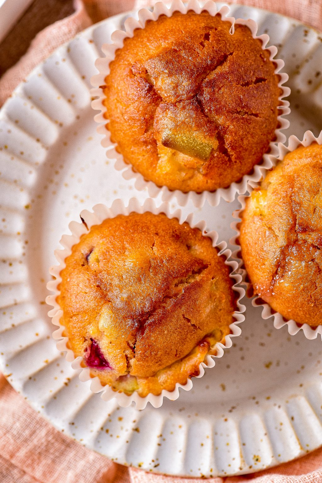 Explosive Fruit Muffins CheekyKitchen