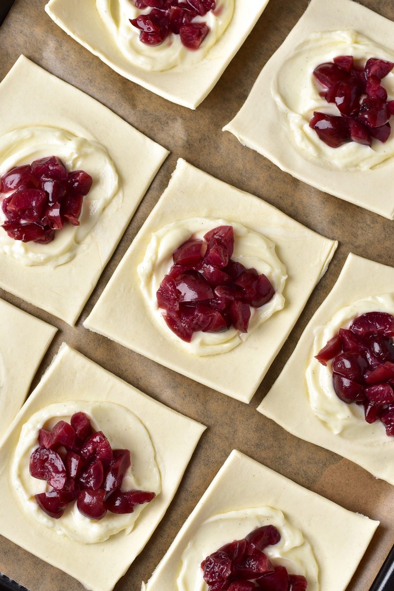 Miniature Cherry Cheese Danish CheekyKitchen