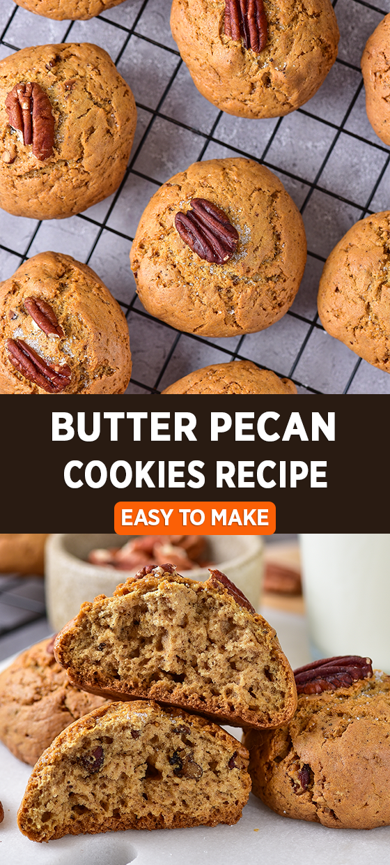 Butter Pecan Cookies on Pinterest