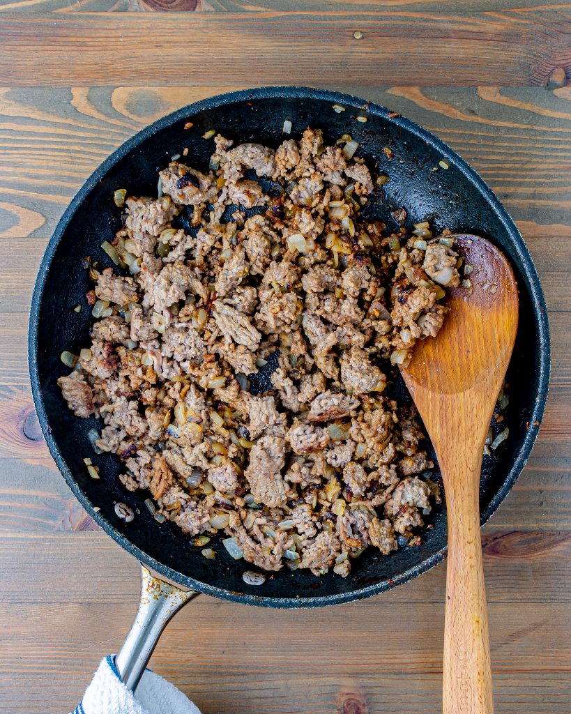 Cheesy Ground Beef Rice Casserole - CheekyKitchen