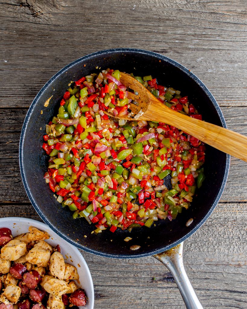 Creamy One Pot Jambalaya Pasta CheekyKitchen
