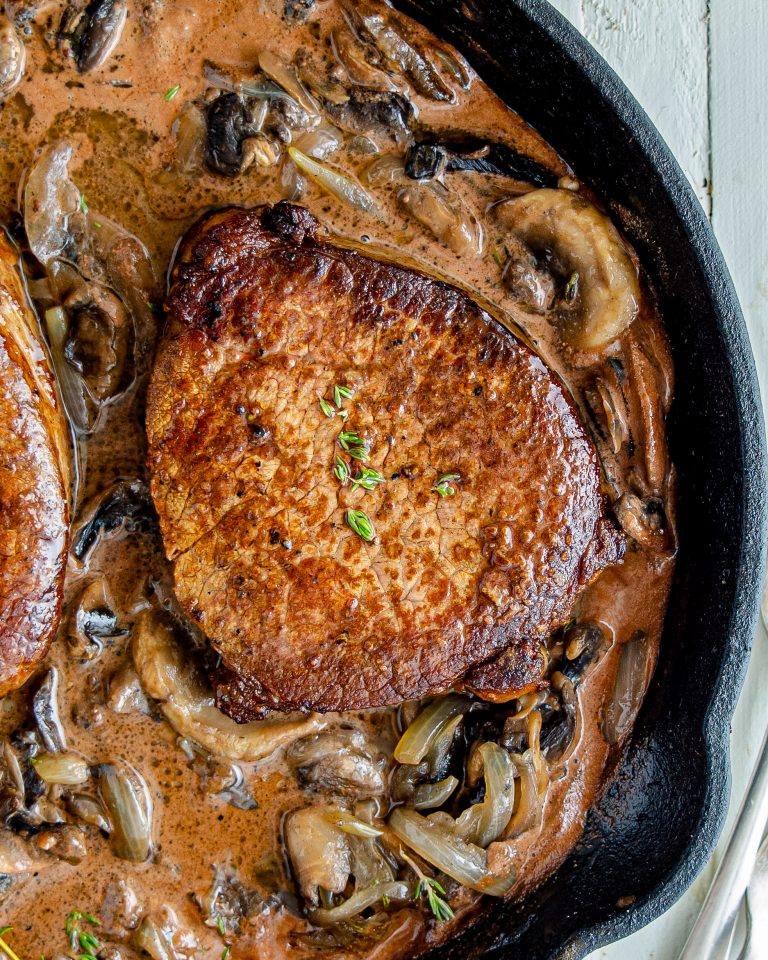 Filet Mignon Recipe in Mushroom Sauce CheekyKitchen